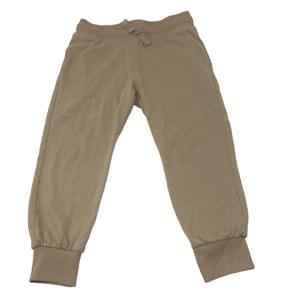 Boy's Fleece & Knit Lounging Pants, Blue & Navy Plaid, Blue Print, Tan - Size 4 - Picture 6 of 9